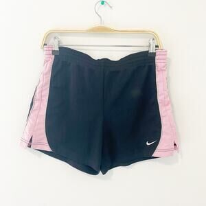 Nike Black & Pink Workout Shorts Size Small